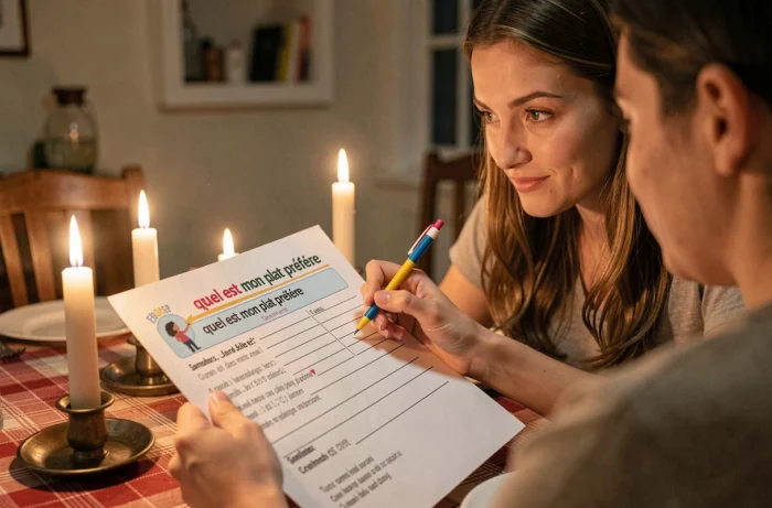 Questionnaire personnalisable connais-tu vraiment tes amis rempli par une jeune femme souriante